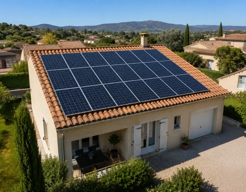 Prime à l'autoconsommation panneaux solaires Les Cerqueux — aide financière de l'État